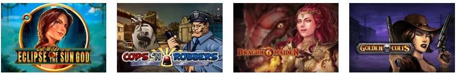 Verfügbare Spielautomaten-Arten bei BET-AT-HOME
