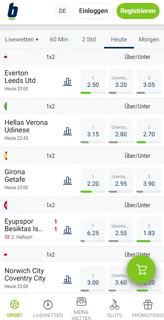 Installation und Start auf Android BET-AT-HOME
